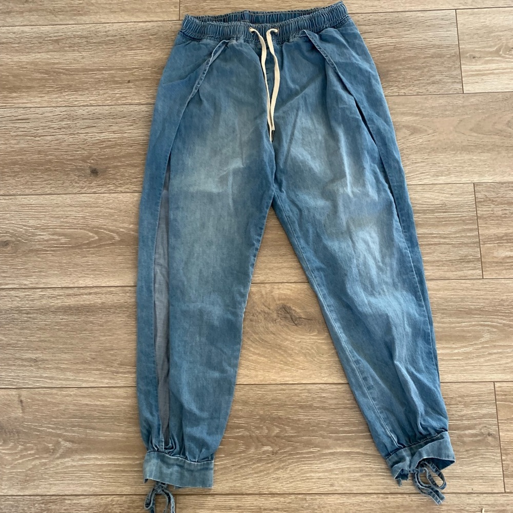 OneTeaspoon Split Seam Hareem Jeans - Picture 2 of 7